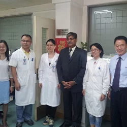 Hospital visit in china